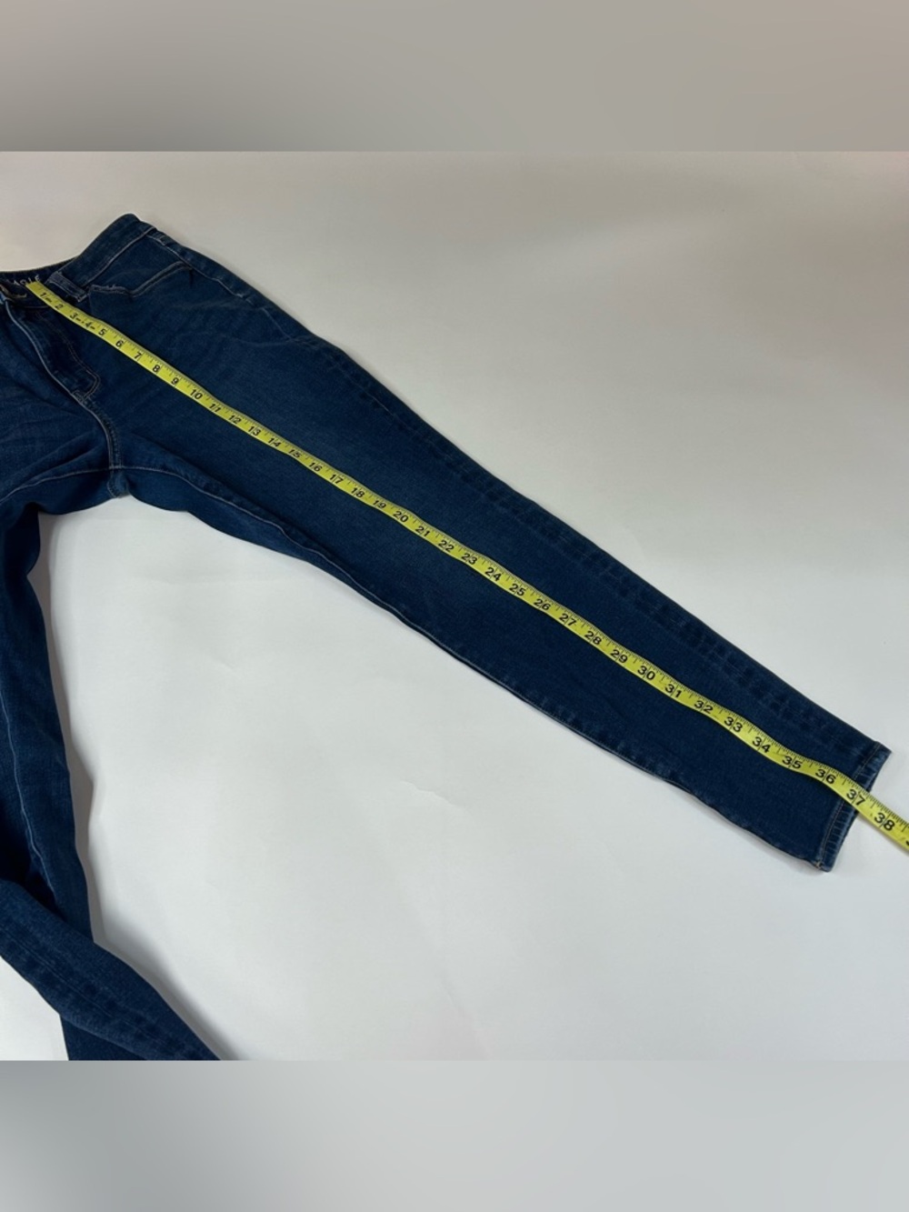 American Eagle Women’s Size 14 Super Hi Rise Jegging Jeans Dream Dark Wash #0573 - Picture 5 of 13